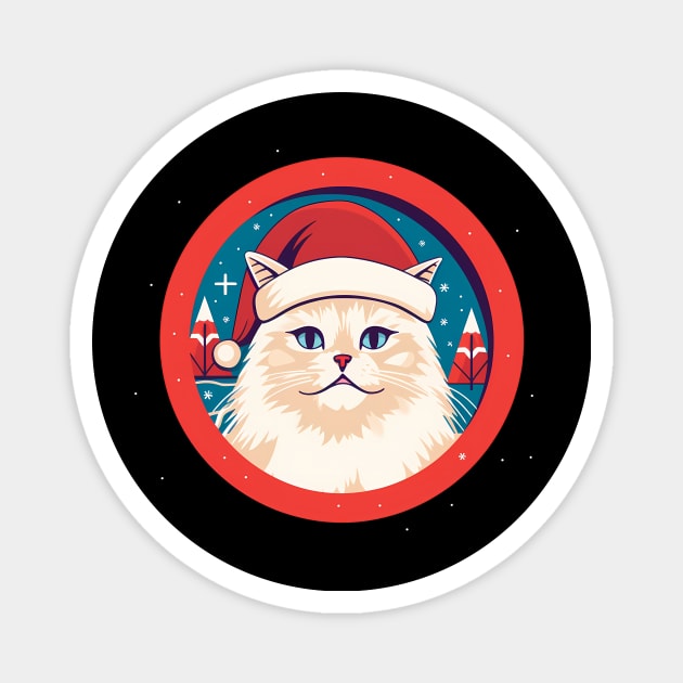 Manx Cat  Xmas, Love Cats Magnet by logiamerch